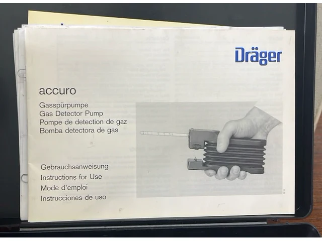 Dräger accuro gasdetectiepomp - afbeelding 3 van  6
