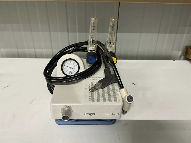 Dräger cf 800 gasflowmeter - afbeelding 1 van  1
