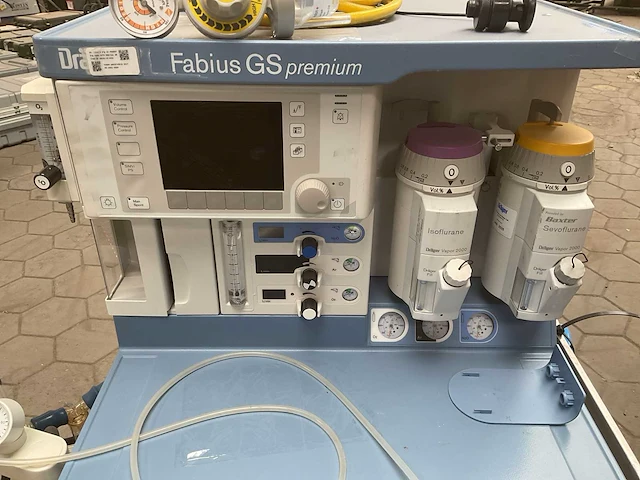 Dräger fabius gs premium anesthesia unit - afbeelding 6 van  9
