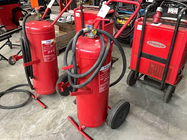 Dräger poederblusser brandblusser - afbeelding 1 van  6