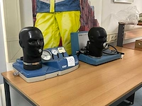 Dräger testor / eurotest adembescherming testapparaat divers (2x) - afbeelding 1 van  8