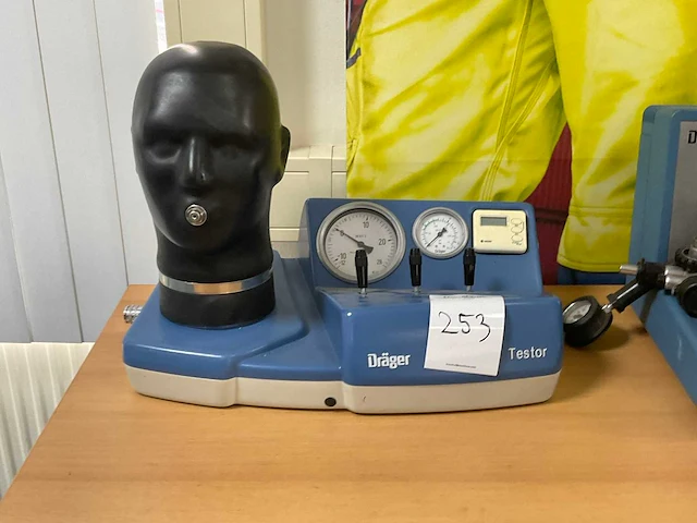 Dräger testor / eurotest adembescherming testapparaat divers (2x) - afbeelding 2 van  8