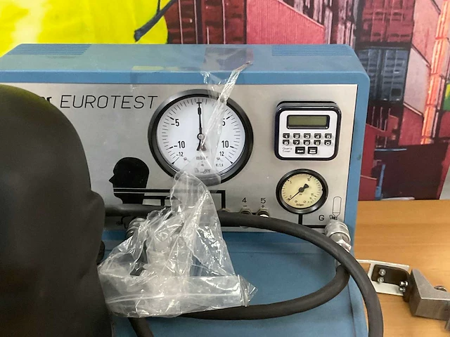 Dräger testor / eurotest adembescherming testapparaat divers (2x) - afbeelding 8 van  8