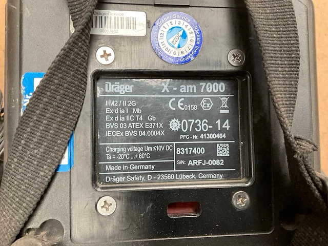Dräger x-am 7000 laad module - afbeelding 4 van  4