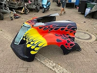 Dragrace motorkap - afbeelding 2 van  7