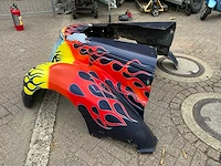 Dragrace motorkap - afbeelding 3 van  7