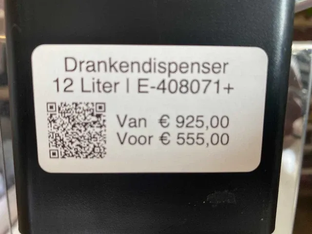 Drankendispenser 12 liter - afbeelding 5 van  8