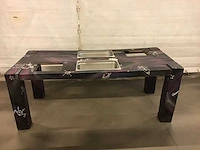 Drankentafel hout zwart ufo - afbeelding 1 van  4