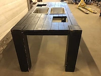 Drankentafel hout zwart - afbeelding 3 van  4
