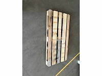 Drankentafel steigerhout (wit) - afbeelding 3 van  11