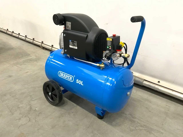 Draper - 50l - luchtcompressor - afbeelding 9 van  13