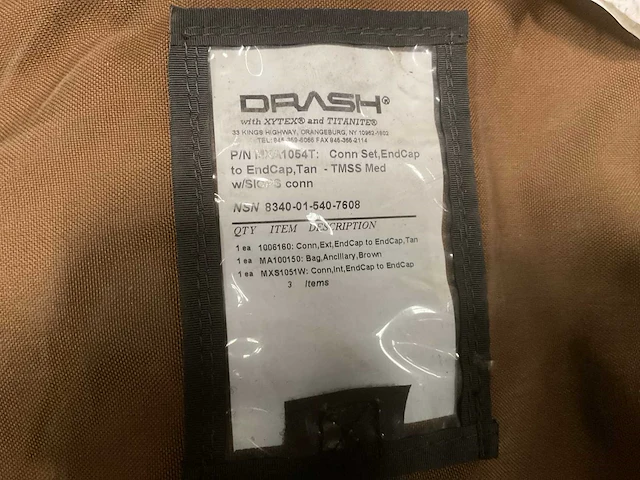 Drash legertent - afbeelding 2 van  3
