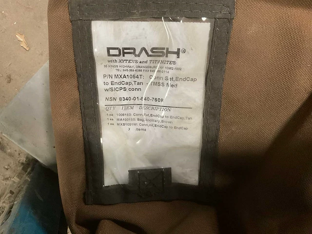 Drash legertent - afbeelding 2 van  3
