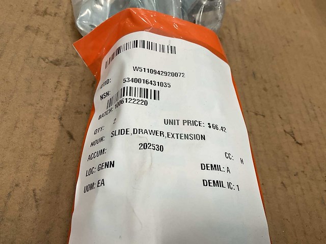 Drawer slide (2x) - afbeelding 3 van  3