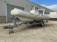 Dream big company 520 rib boot met aanhangwagen - afbeelding 1 van  26