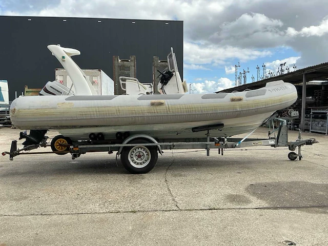 Dream big company 520 rib boot met aanhangwagen - afbeelding 23 van  26