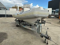 Dream big company 520 rib boot met aanhangwagen - afbeelding 24 van  26