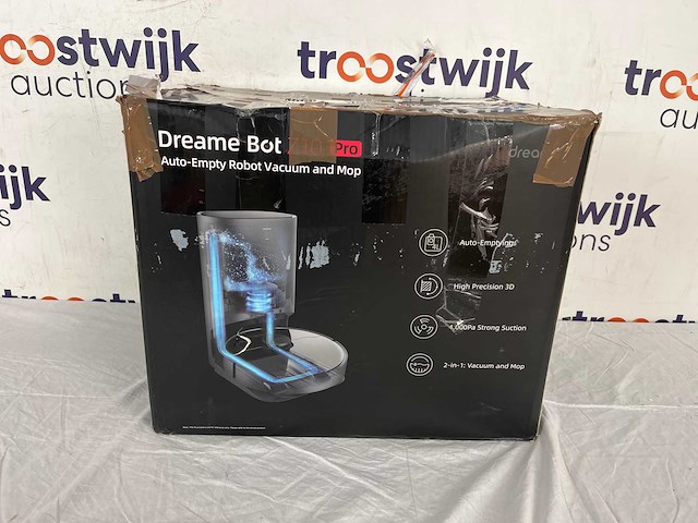Dreame bot z10 pro robotstofzuiger - 4l stofzak - grijs - afbeelding 2 van  2
