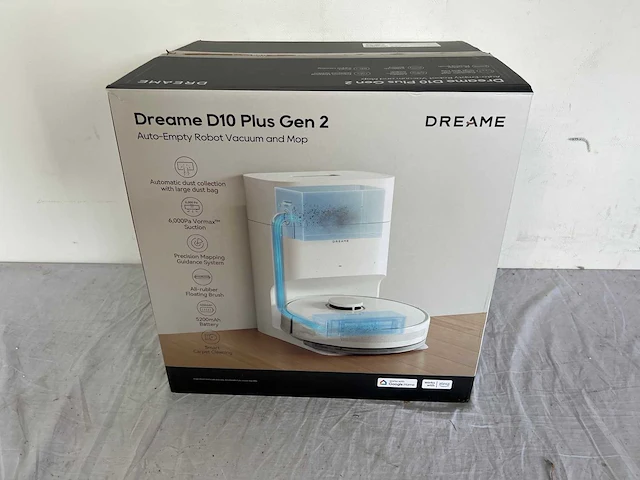 Dreame d10 plus 2nd gen - robotstofzuiger - afbeelding 2 van  2