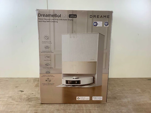 Dreame dreamebot l20 ultra robotstofzuiger - afbeelding 3 van  10