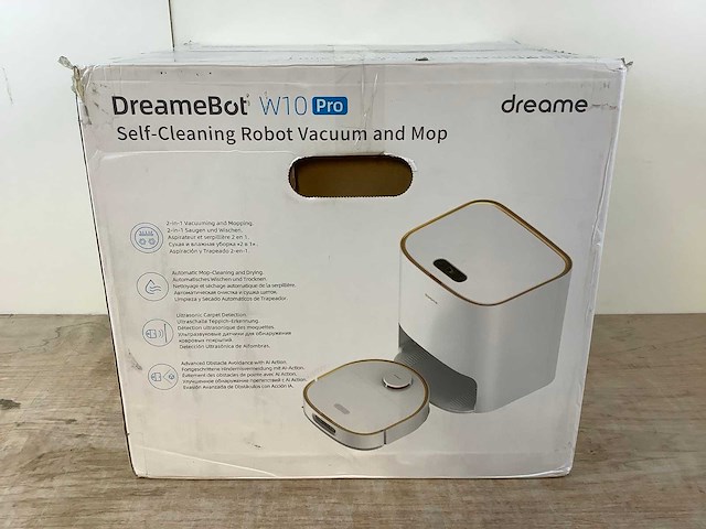 Dreame dreamebot w10 pro robotstofzuiger - afbeelding 2 van  9