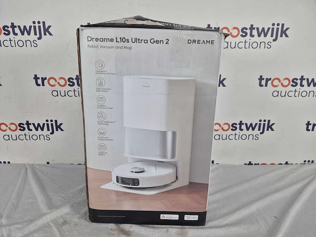 Dreame l10s ultra gen 2 - robotstofzuiger met dweilfunctie - groter bereik - krachtige tapijtreiniging - geschikt voor huisdierharen - afbeelding 2 van  2