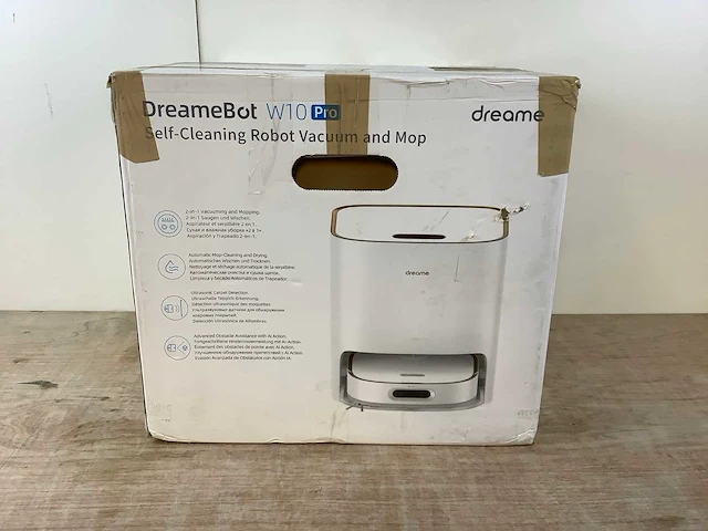 Dreame w10 pro robotstofzuiger - afbeelding 3 van  10