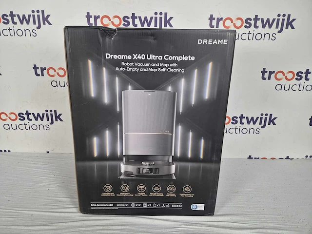 Dreame x40 ultra complete - robotstofzuiger met dweilfunctie - afbeelding 2 van  3