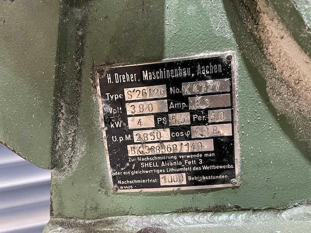 Dreher - s26/26 - granuleermachine - afbeelding 4 van  6