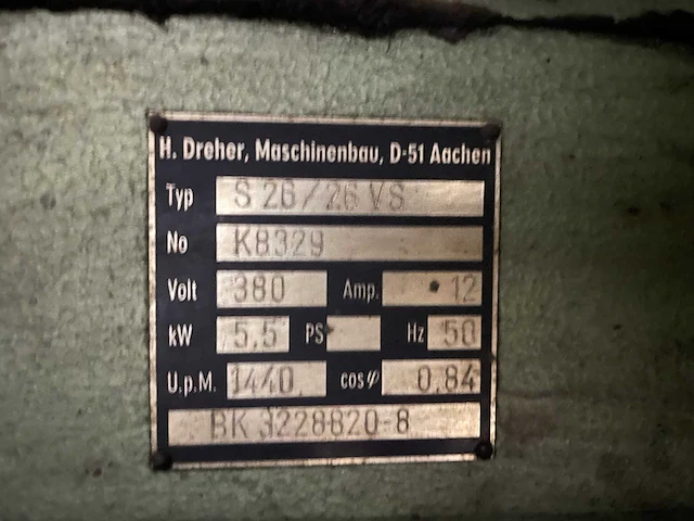 Dreher - s26/26 vs - shredder - afbeelding 3 van  18