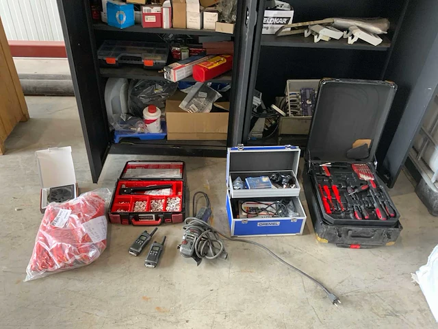 Dremel, würth kast met inhoud (2x) - afbeelding 6 van  13