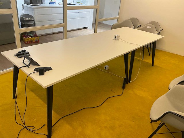Drentea loft vergadertafel (2x) - afbeelding 1 van  6