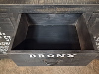 Dressoir chesterfield, bronx, grijs - afbeelding 4 van  9