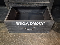 Dressoir chesterfield, bronx, grijs - afbeelding 8 van  9