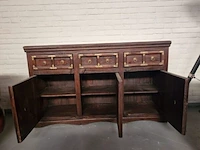 Dressoir chesterfield, bruin - afbeelding 3 van  4