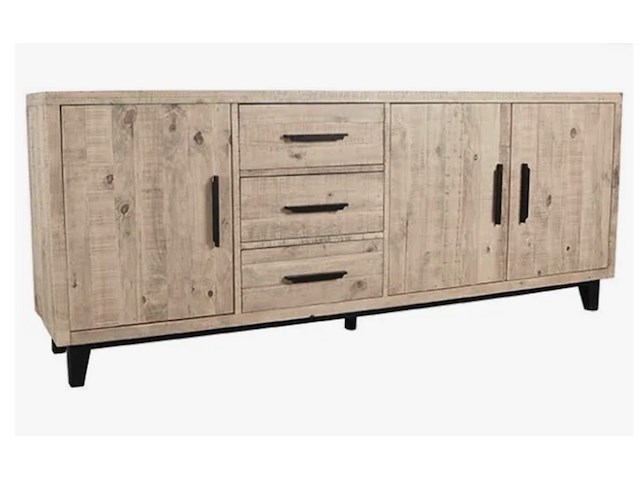 Dressoir, naturel eikenhout - afbeelding 1 van  5