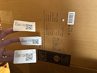 Dressoir, zwart mangohout, zwart metalen onderstel - afbeelding 5 van  5