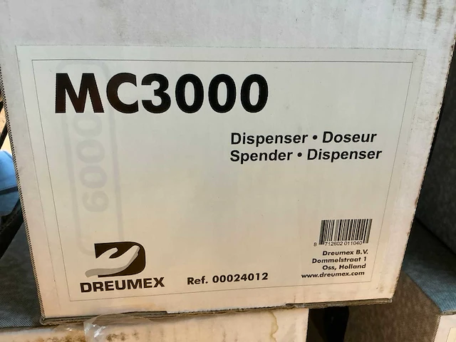 Dreumex mc3000 zeepdispenser (6x) - afbeelding 4 van  4