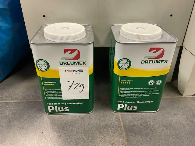 Dreumex plus 4,5l garage handzeep (2x) - afbeelding 1 van  1