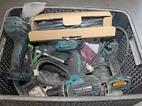 Drie accu machines makita en onderdelen van makita en festool. werking onbekend. - afbeelding 1 van  1