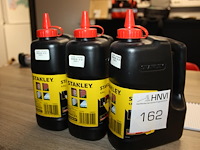 Drie cans slagkoordkrijt stanley 1,1 kg. - afbeelding 1 van  1