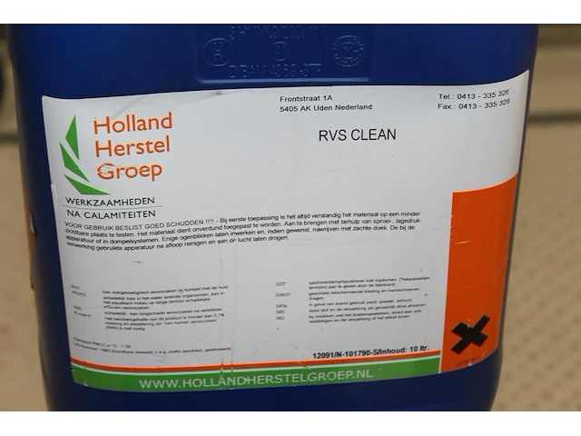 Drie deels aangebroken cans rvs clean. - afbeelding 2 van  2