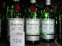 Drie flessen gin tanqueray. - afbeelding 2 van  2