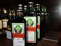 Drie flessen jagermeister. - afbeelding 1 van  2