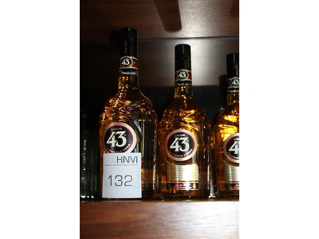 Drie flessen likeur 43. - afbeelding 2 van  2