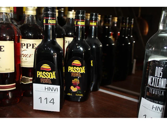 Drie flessen passoa festa. - afbeelding 1 van  2