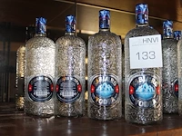 Drie flessen vodka esbjaerg. - afbeelding 1 van  2