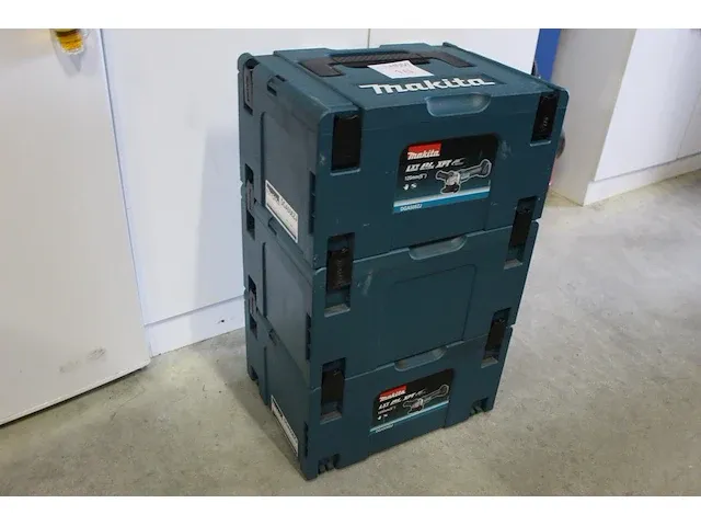 Drie gereedschapskoffers makita koppelbaar - afbeelding 1 van  2
