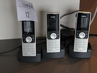 Drie handheld telefoons yealink - afbeelding 1 van  1