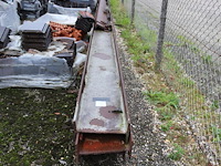 Drie i-balken 330 x 160 mm. 12 mm dik en lengte 11 meter. let op: inclusief de 3 l-profielen. - afbeelding 1 van  3